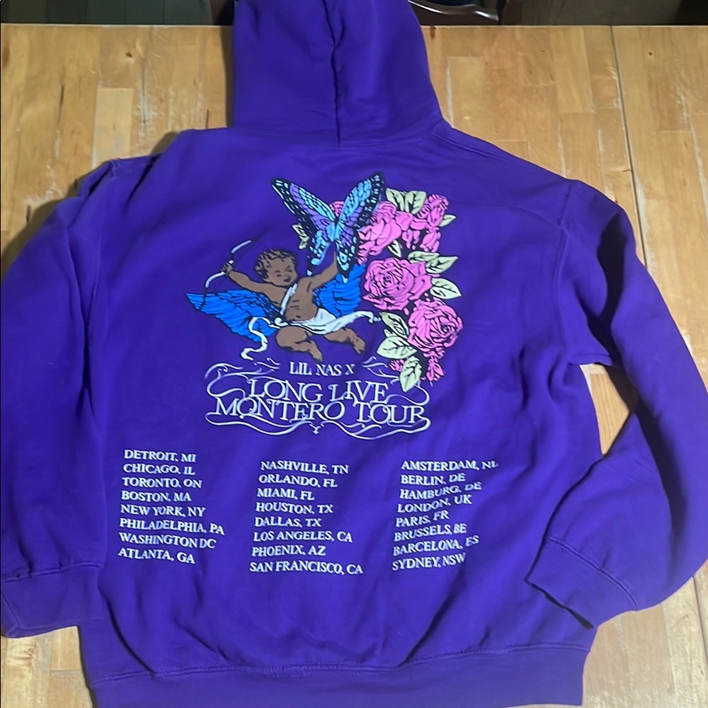 Lil Nas X Long Live Montero Tour Hoodie